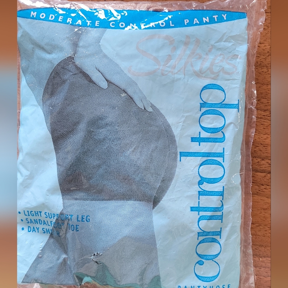 2 Pairs of Silkies Control Top Pantyhose